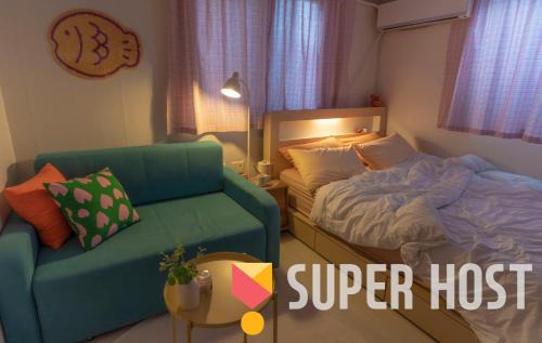 Beon 1-dong Apartment | Room 40ㅣprivateㅣWiFiㅣNetflixㅣcozyㅣ3min Suyu Stn