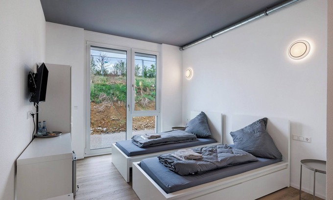Dusslingen Apartment | Room '9' with Shared Terrace and Wi-Fi