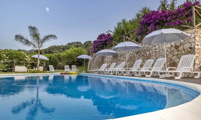 Sant'Angelo di Brolo House | Room 'Arcaloro Resort Rooms Luna' with Sea View, Wi-Fi and Air Conditioning