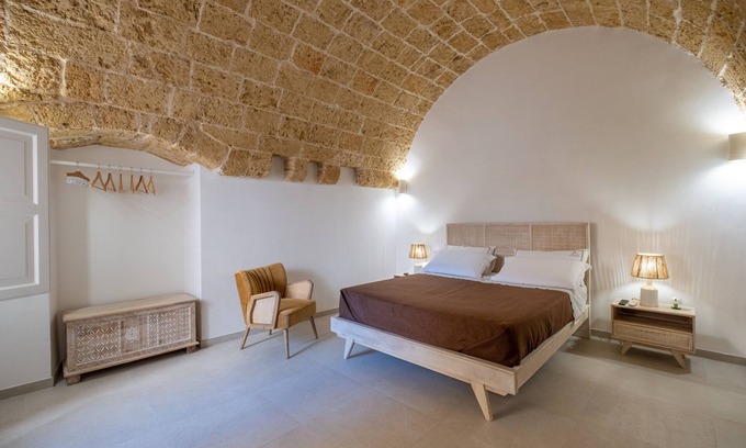 Montesano Salentino Bed & Breakfast | Room 'Dimora Botte' with Private Terrace, Wi-Fi and Air Conditioning