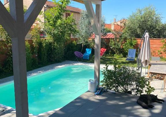 Cugnaux House | Room in Guest room - Luxury Guest Room, private entrance, shower room, wc, terrace, Private