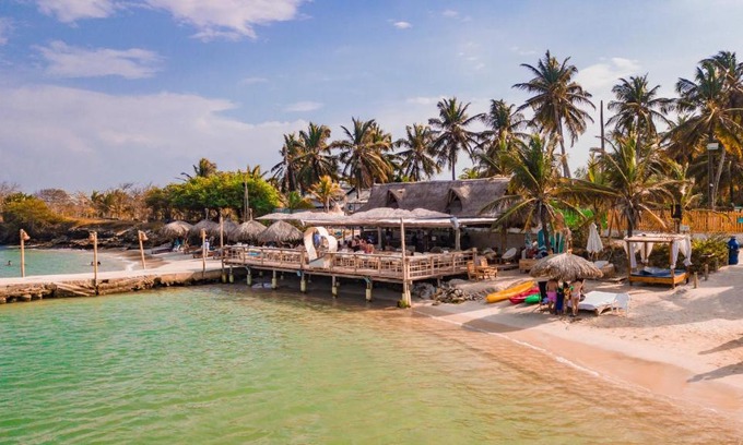 Tierra Bomba Island House | Room in Guest room - Pb-C4 Cabin Type Room On Island With Breakfast Jacuzzi Air Conditioning