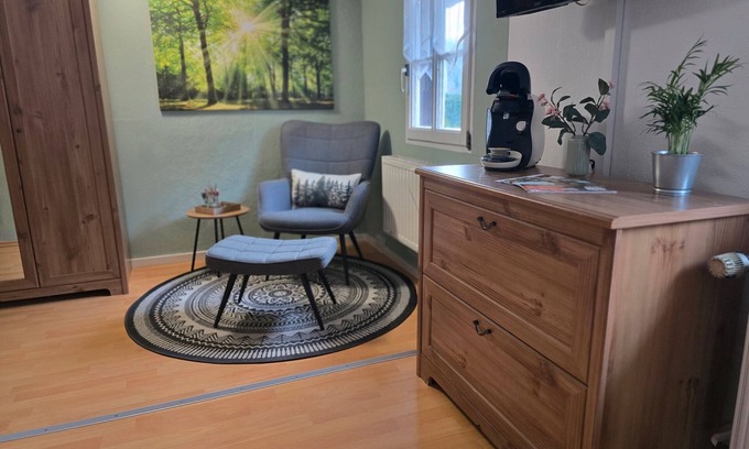 Pobershau Apartment | Room 'Katzenstein' with Mountain View and Wi-Fi