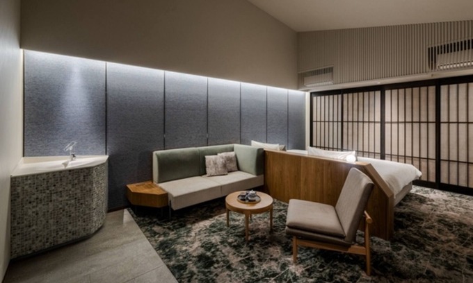Saijo Hotel | Room only plan Villa Twin with openair bath L/Saijo Ehime