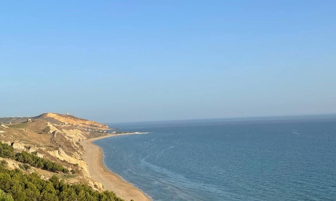 Siculiana Apartment | Room 'Vista Torre Sul Mare 2' with Shared Terrace, Wi-Fi and Air Conditioning