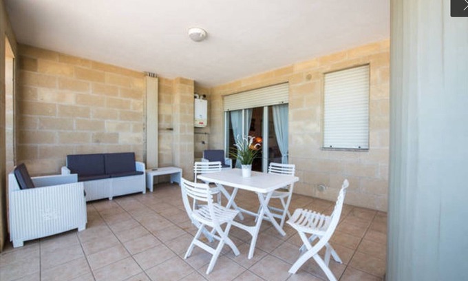 Municipio 3 Apartment | Rosé 60-terrace by the sea