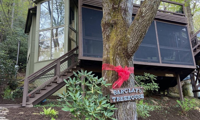 Black Mountain House | Round “Treehouse”. Perfect Center location