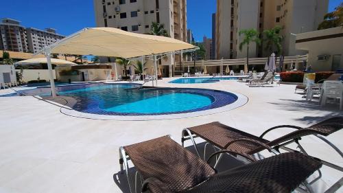 Termal Apartment | Royal Park Caldas Novas - ACHEI FERIAS - Com Roupa de Cama