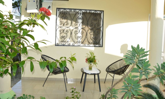 Kribi Apartment | Royan-Apartment-Deluxe-Ensuite with Shower-Garden view