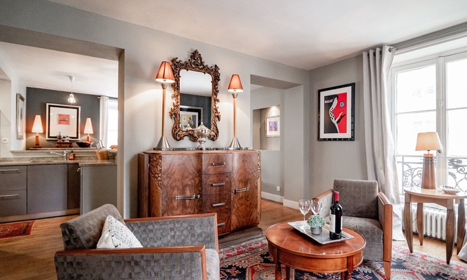 Quartier du Gros-Caillou Apartment | Rue Cler Charm. You'll never forget your stay here!