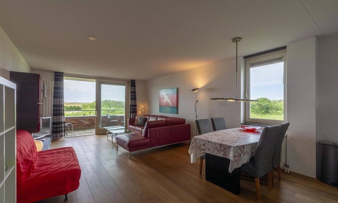 Callantsoog Apartment | Ruim Hoekappartement Voor 2 Personen met Zicht op de Duinen van Groote Keeten