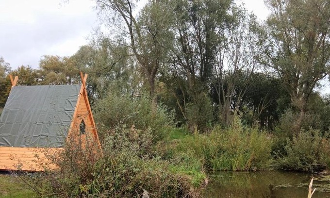 Clare Other | Rum Bridge "Owl Watch" wooden tipi