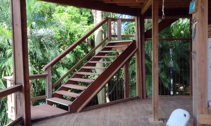 Gibson Bight Cabin | Runaway Pineapple Lodge: Amazing Ocean views, NEW large pool, Jungle setting