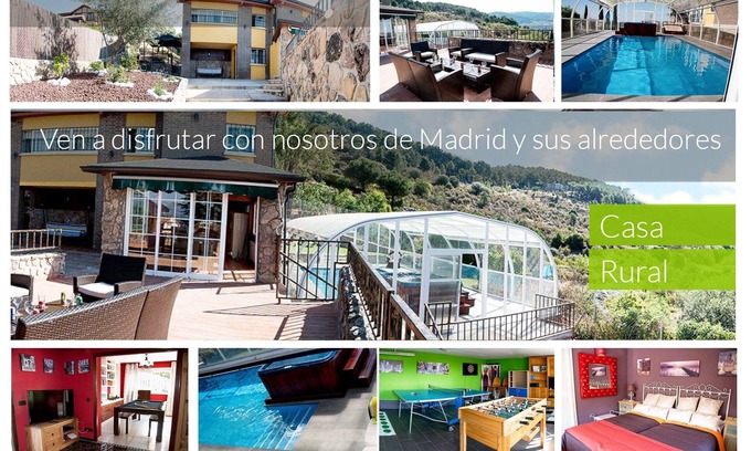 Collado Mediano House | Rural apartment Colla - Rubio for 2 people