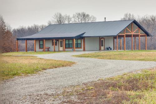 Drexel House | Rural Drexel Cabin on 30 Acres Unplug and Unwind!