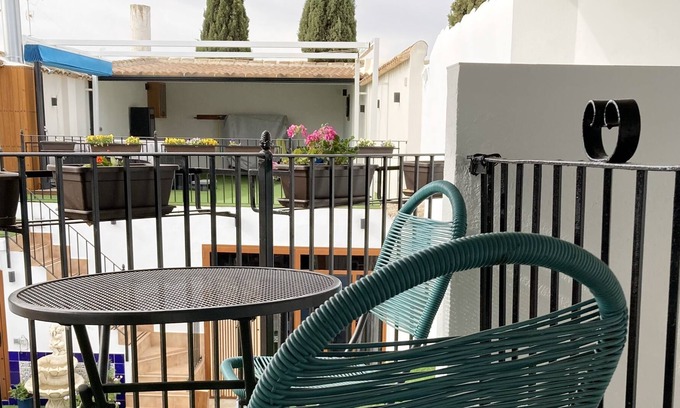 El Peral Apartment | Rural getaway ideal for outdoor activities with jacuzzi