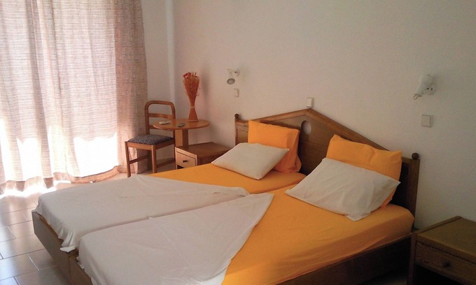 Pefkos Apartment | Rustic and Spacious Studio by the beach