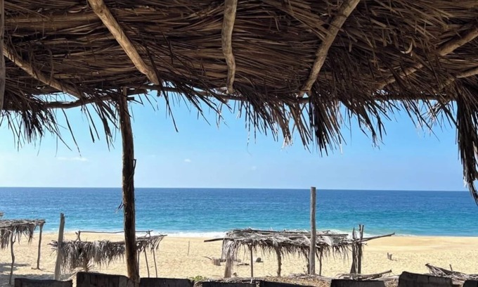 Huautlco Cabin | Rustic cabin with ocean view