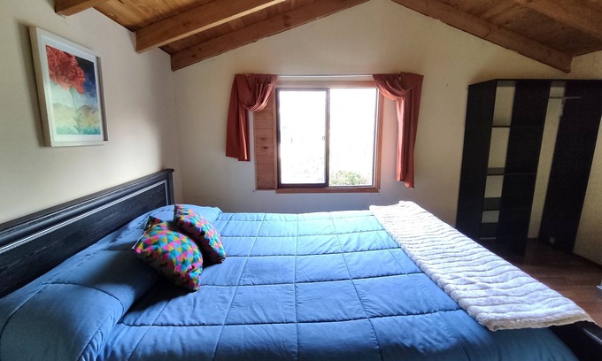 Pucon Cabin | Rustic Cabin near Hot Springs, volcanoes, rivers and lakes