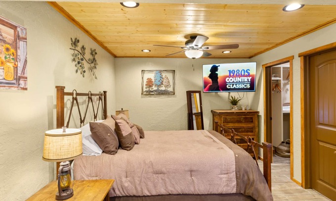 Downtown El Paso Apartment | Rustic Charm in a Historic 'Rock House' Studio