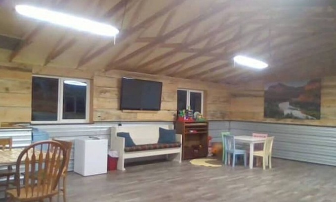 Roundup Cabin | Rustic Cowboy Lodge with private hiking, exploring