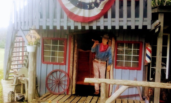 Frontier Resort | Rustic crafted Cowboy Town complete with everything needed for a weekend retreat