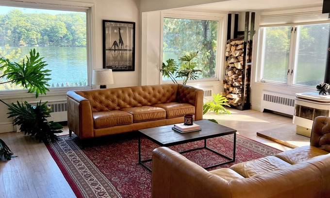 Andover House | Rustic Lake House - 3 King Beds near Perona Farm Wedding