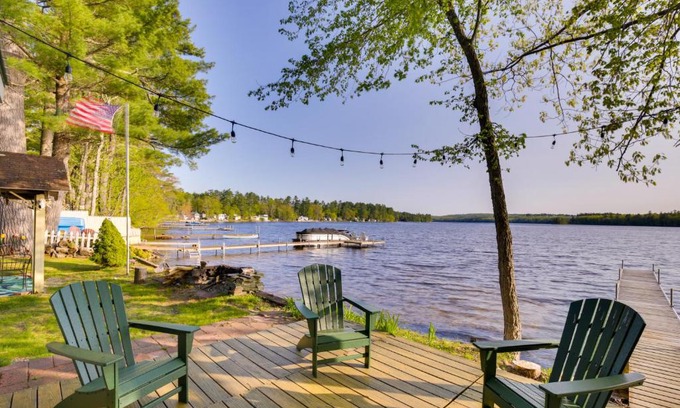 Poland House | Rustic Poland Vacation Rental with Waterfront Deck!