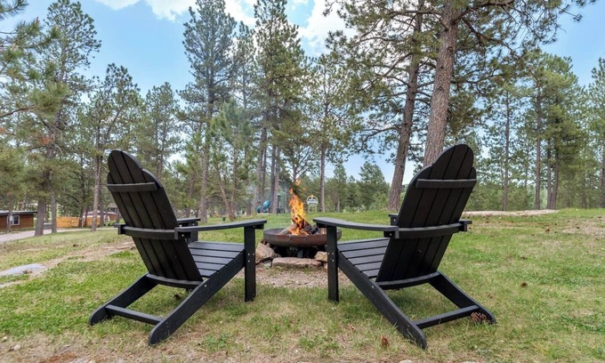 Custer Cabin | Rustic Sanctuary: Firepit + Sauna + Wildlife Watching