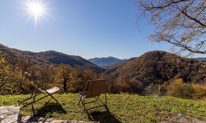 Aranno Ski Chalet | Rustico "Casa Gabriela" with endless views