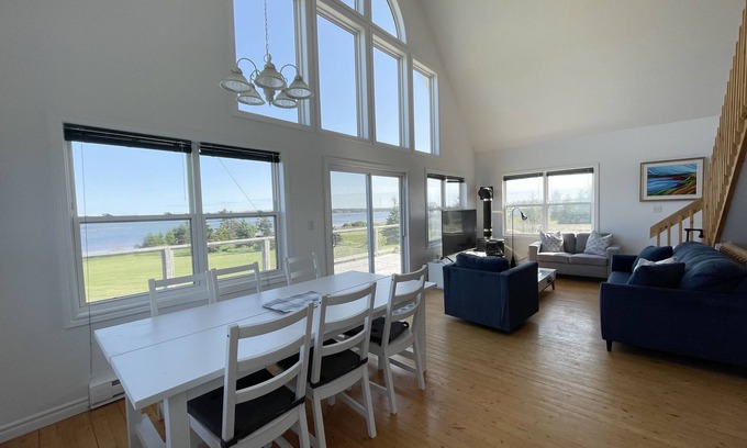 Cymbria Cottage | Rustico Cottage With Ocean Views, Access To Red Sand Beach!