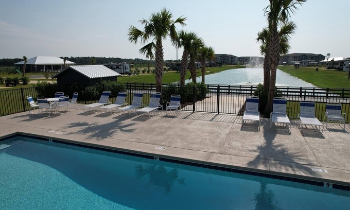 Foley Resort | RV Lot in Grand Riviera RV Resort in Foley, AL. Six Miles from the beach!