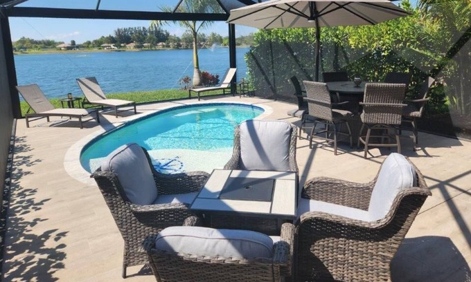 Biggar RV Rental | RV Lot with Pool for Rent in Luxury Motorcoach Resort - Lot 55
