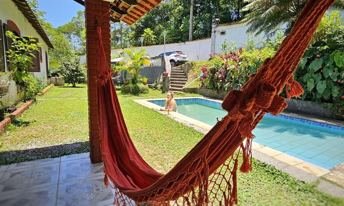 Petropolis House | Sítio com Piscina e Cachoeira em Petrópolis