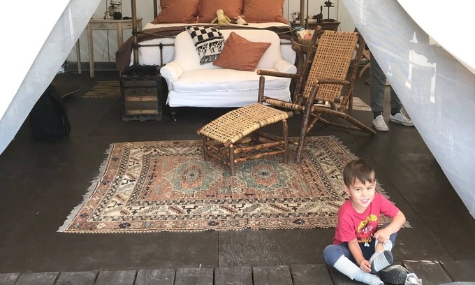 Missouri Heights House | Safari tent #1 in “23 best Glamping Spots in U.S.