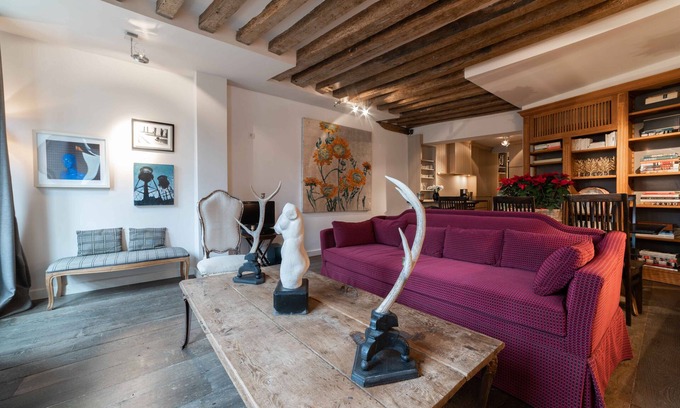 Odeon Apartment | Saint Germain Odéon (rue de Tournon) View Luxury Ac!