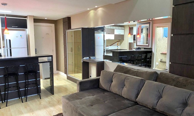 Czerniewicz Condo | Saint Sebastian Flat 612 - Até 4 pessoas com hidro no centro