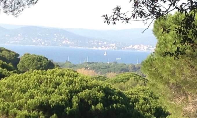 Cote d'Azur- French Riviera House | Saint-Tropez house with garden overlooking the bay, 15 minutes' walk from the beach