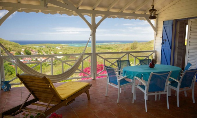 Sainte-Anne House | Sainte Anne: Creole Villa with Wonderful view on sea and islets CapChevalie