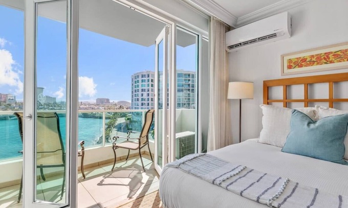 Puerta de Tierra Apartment | Saline Studio | located at the Condado Lagoon Villas building in Condado