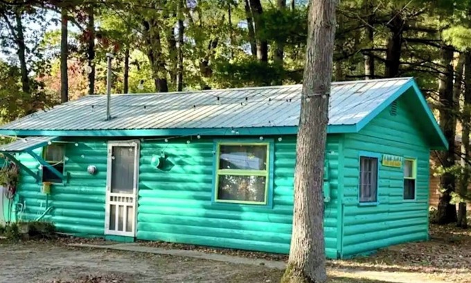 Brethren Cabin | Salmon Fishing Adventure Cabin here near the famous Tippy Dam.