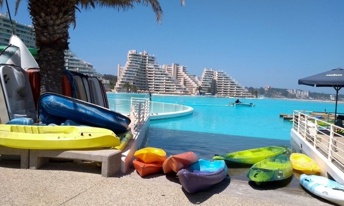 Algarrobo Apartment | San Alfonso de Mar con laguna y SPA