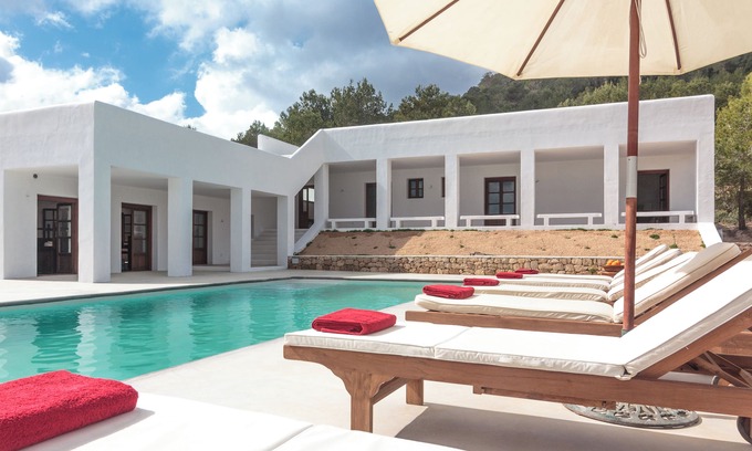 Sant Agusti des Vedra Villa | San Josep 6-Bed Villa, Sleeps 14, Pool & Sea View