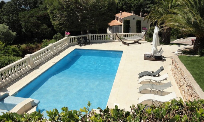 Sanary-sur-Mer House | Sanary house on 2 levels 100m2, terrace 50m2 swimming pool, sea view in property