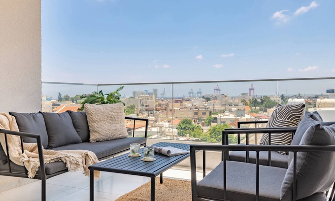 Limassol Apartment | Sanders Cruise - Brand New 1-Bdr Apt with Balcony