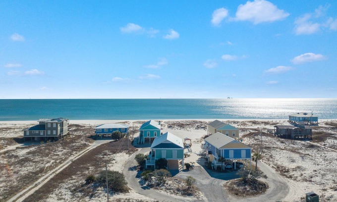 Fort Morgan House | Sandy Bottoms! Beach Front! 180+ Rave Reviews! Discount on Weekly Stays!