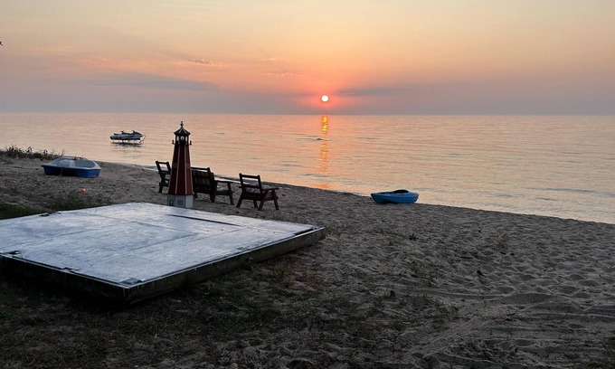 Nadeau Cottage | Sandy Toes Retreat: Winter Wonderland Awaits at Sandy Toes Retreat: Ice Fishing, Snowmobiling & More