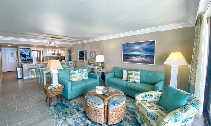 Punta Rassa Condo | Sanibel Harbour Resort Bay View Tower 434: Beautiful lanai sunset views from this updated condo
