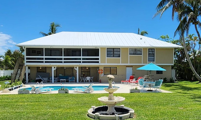 The Dunes House | SANIBEL SUN CASTLE - Splendid home, great location, heated pool, bike to beach