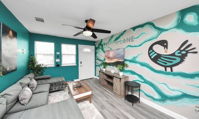 Southeast Houston House | Sankofa Lane! 2BD/1BA Near NRG/HOU/Rodeo